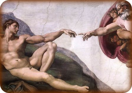 “Creation of Adam,” Michelangelo, Sistine Chapel