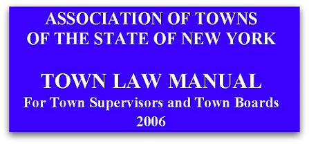 Town Law Manual cover